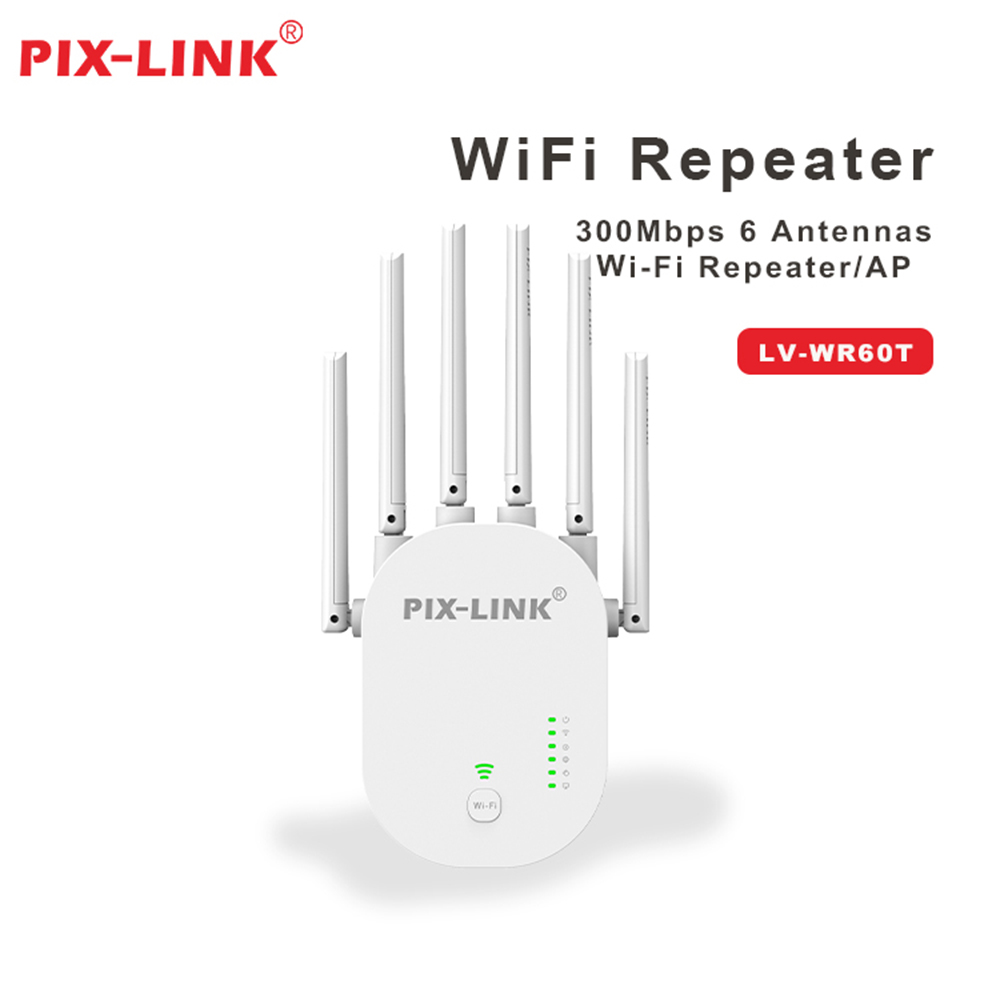 Wifi Range Extender - Repetidor WiFi PIX-LINK WR60T, enrutador de