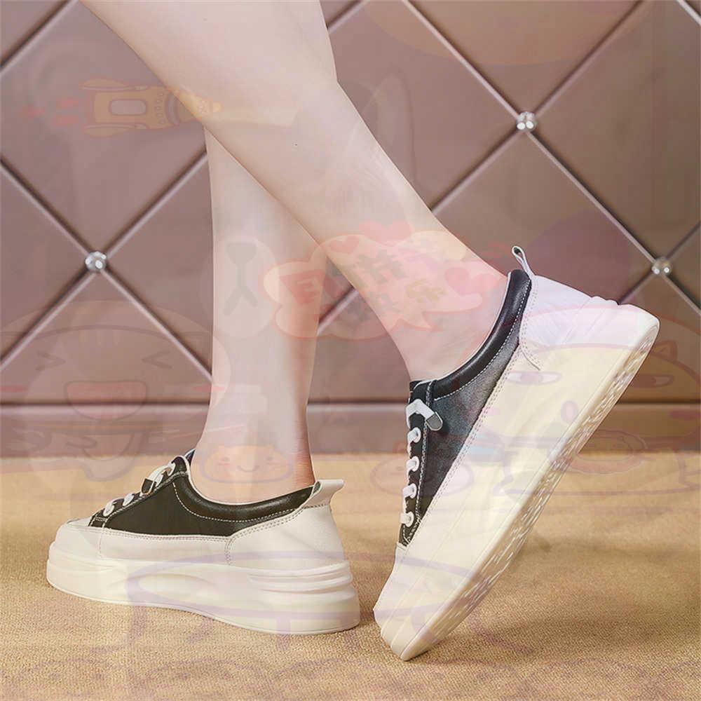 Tech Office Names - Mocasines gruesos con cordones para mujer,