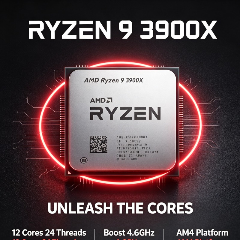 Amd Cpu Ryzen 9 - Procesador de computadora AMD Ryzen 9