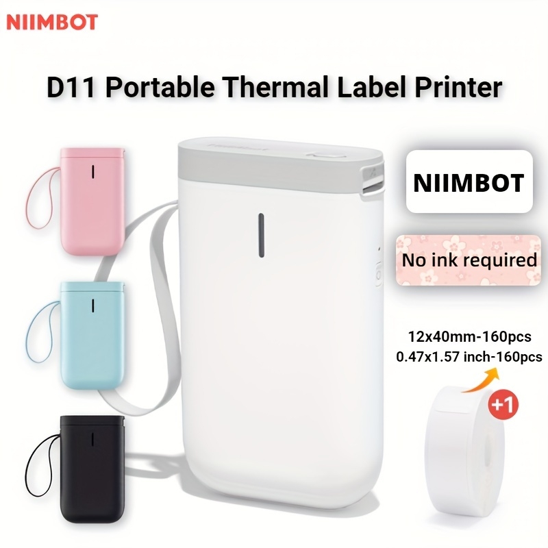 Office Work Tech - NIIMBOT-máquina portátil D11 para hacer etiquetas
