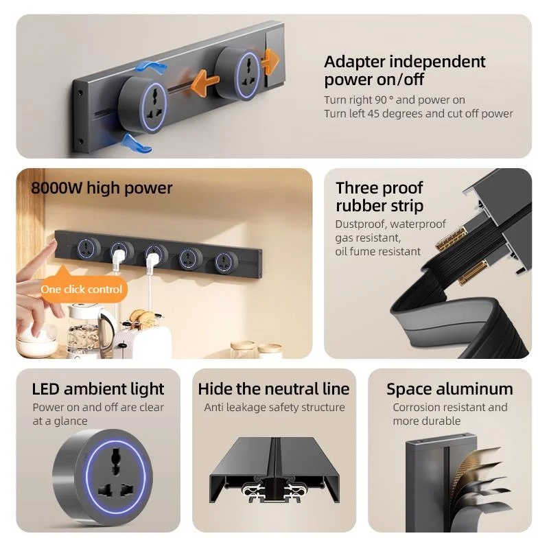 Enchufe de Pared con Interrupt - Office High Tech reseña y precio