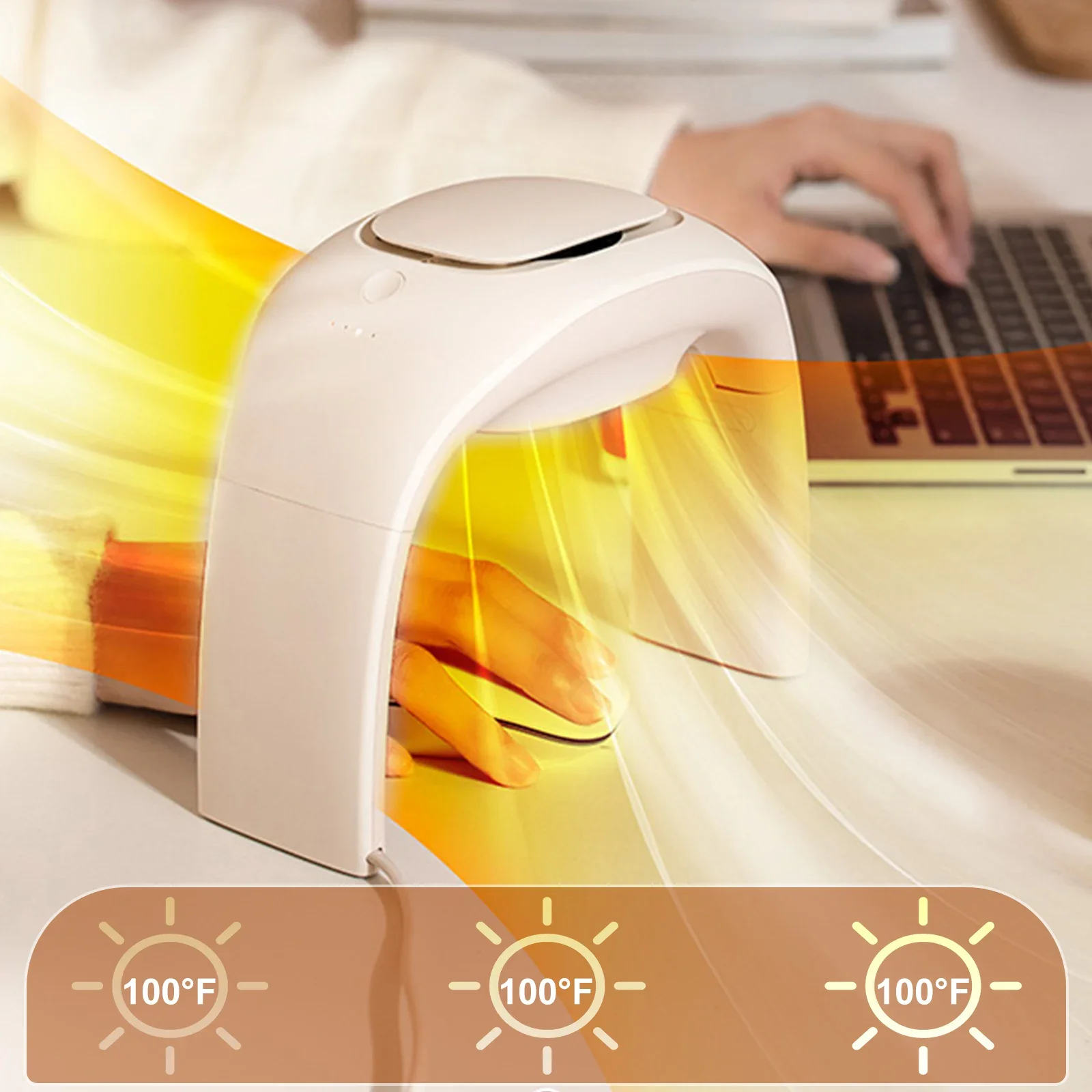 Calentador de manos portátil p - Office High Tech reseña y precio