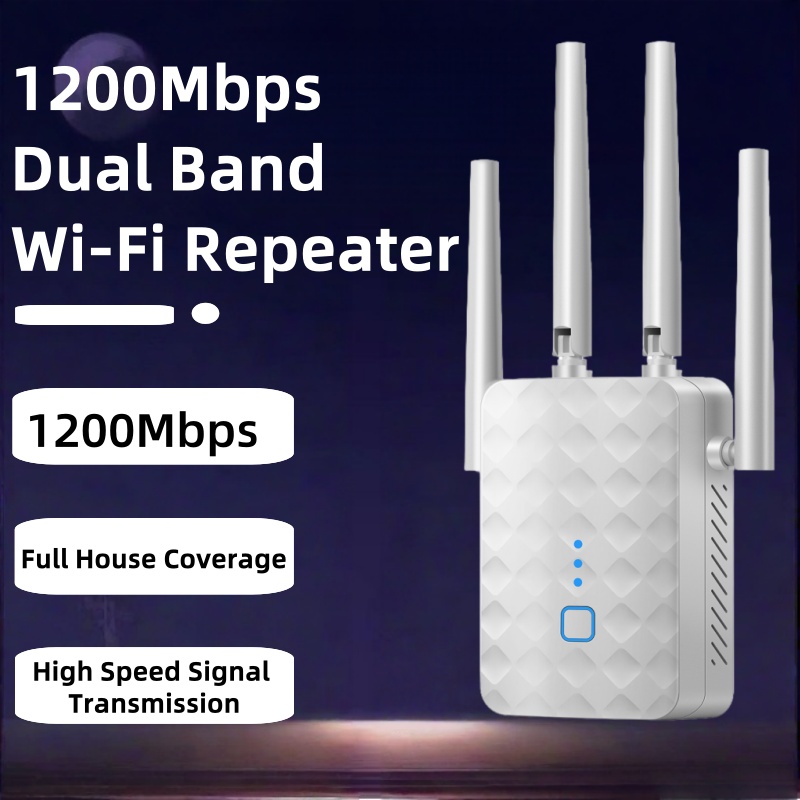 Repetidor WiFi de doble banda  - Wifi Range Extender reseña y precio