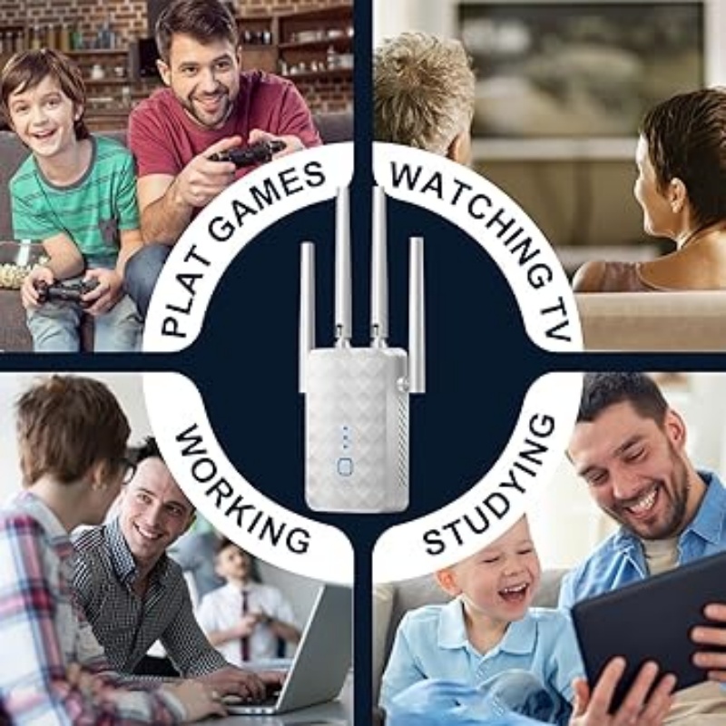 Repetidor WiFi de doble banda  - Wifi Range Extender reseña y precio