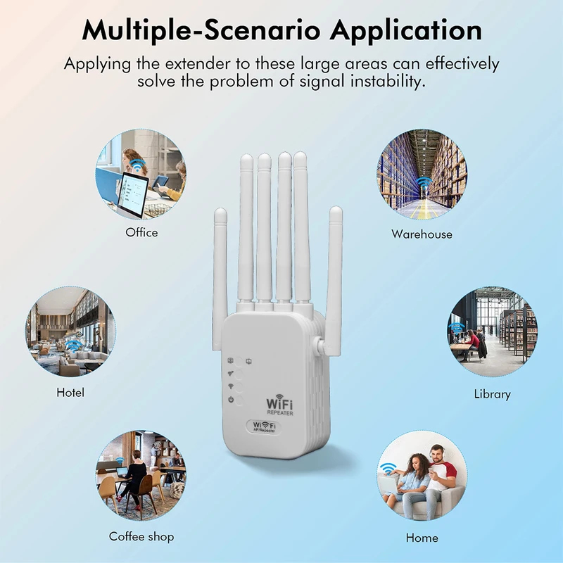 Repetidor WiFi Regaton de 1200 - Wifi Range Extender reseña y precio