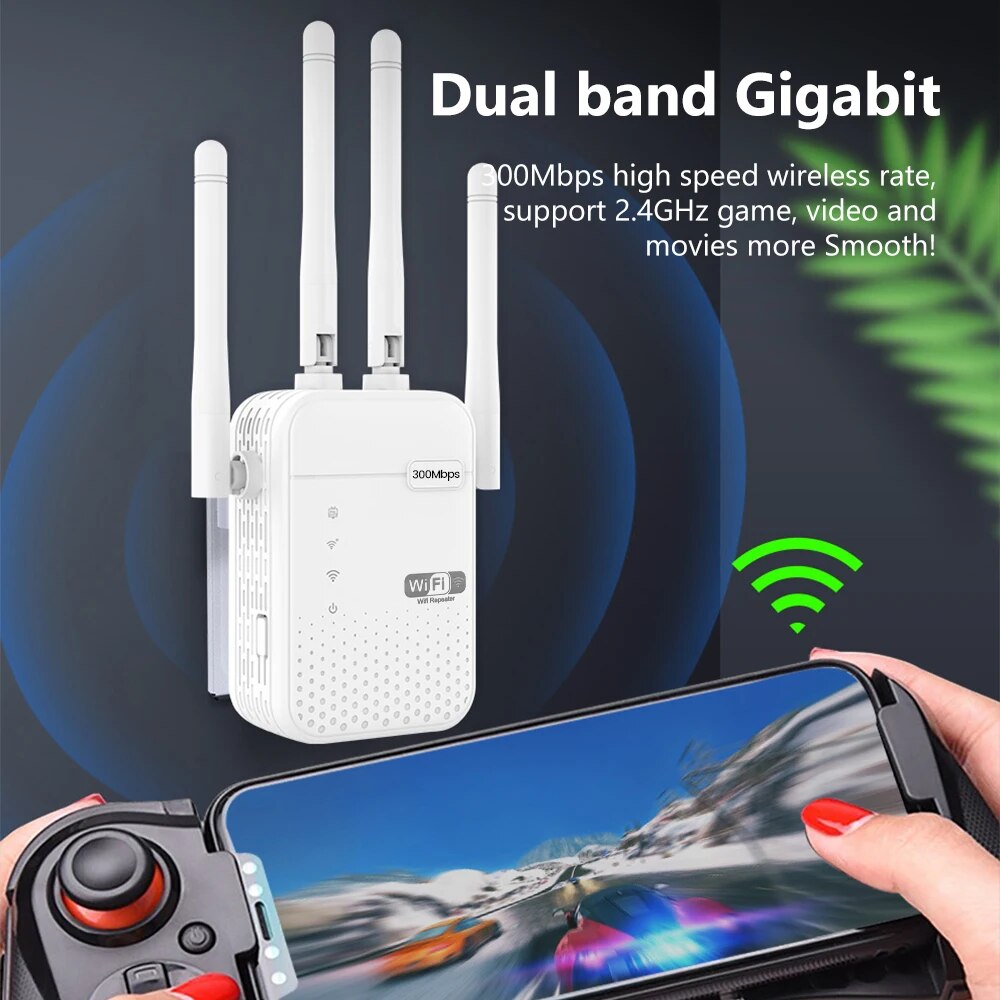 Repetidor WiFi inalámbrico de  - Wifi Range Extender reseña y precio