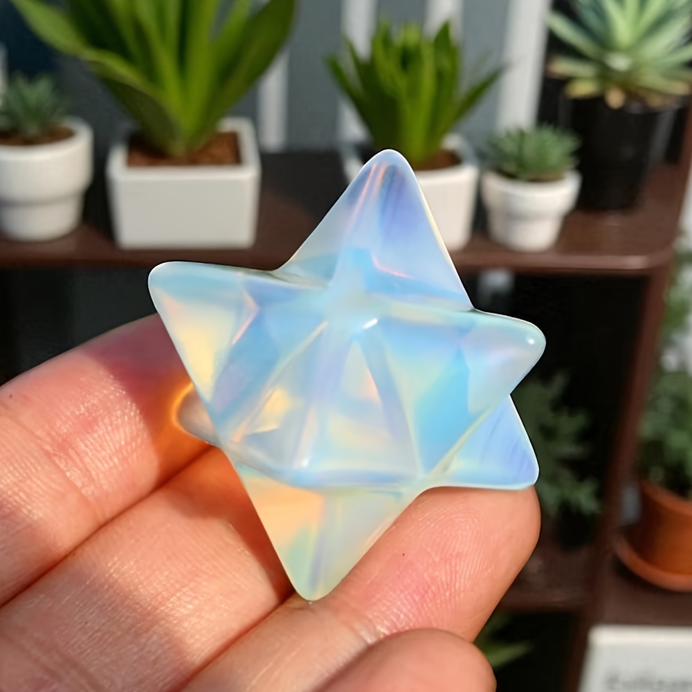 1 pieza de ópalo Merkaba de al - Office High Tech reseña y precio