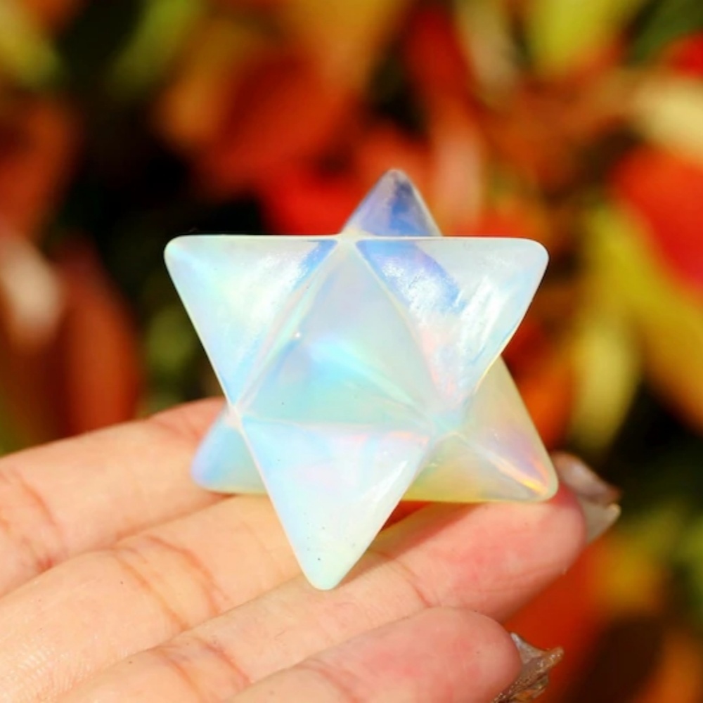 1 pieza de ópalo Merkaba de al - Office High Tech reseña y precio