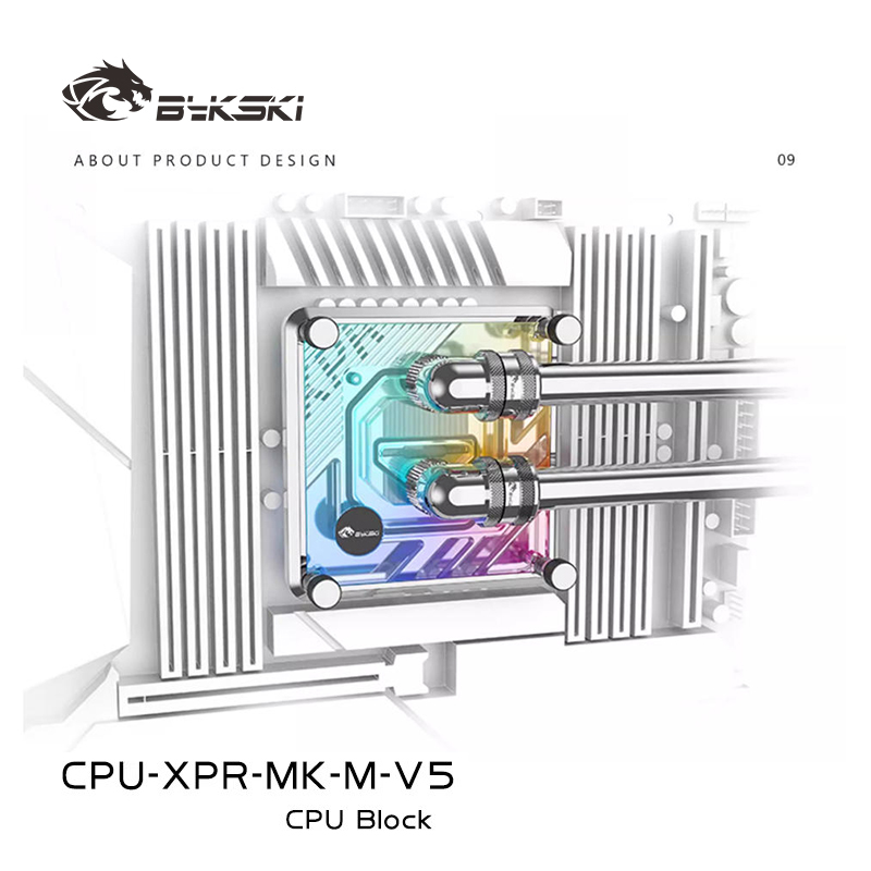 Bloque de CPU Bykski para INTE - Amd Cpu Ryzen 9 reseña y precio