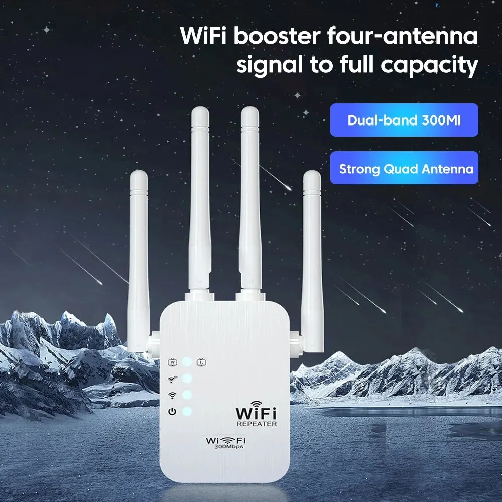 Repetidor WiFi Inalámbrico de  - Wifi Range Extender reseña y precio