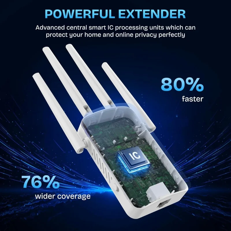 Repetidor WiFi de Doble Banda  - Wifi Range Extender reseña y precio