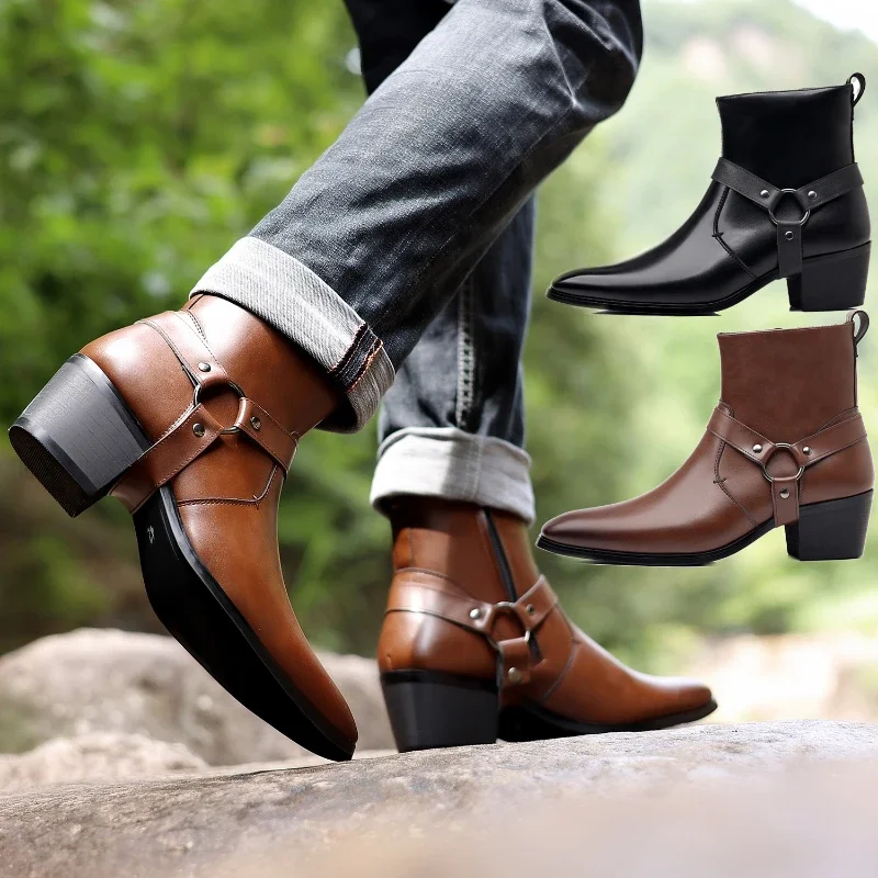 Botas de hombre de diseñador d - Office High Tech reseña y precio
